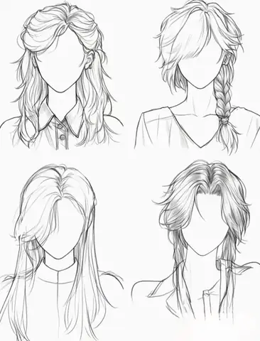 Cách Vẽ Toc Soan Anime Cách Vẽ Toc Soan Anime