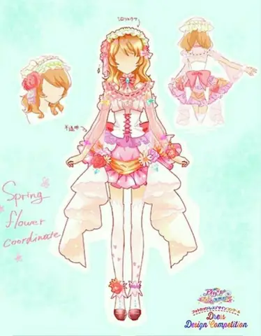 Cách Vẽ Trang Phục Aikatsu