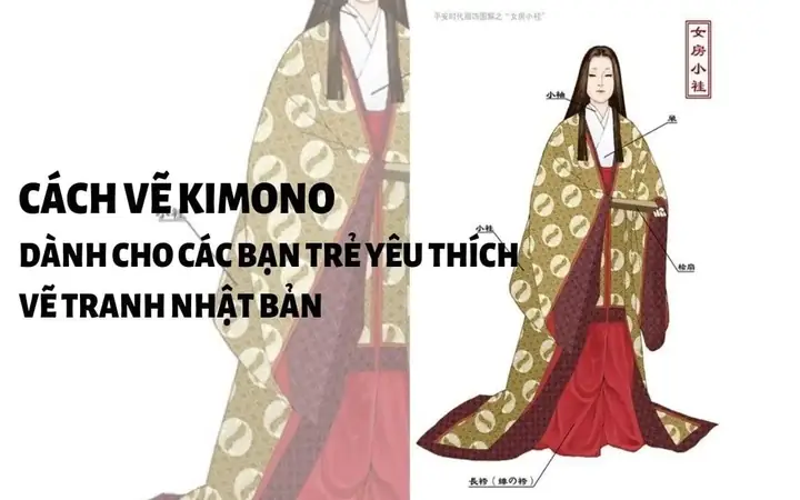 Cách Vẽ Trang Phục Kimono Cách Vẽ Trang Phục Kimono