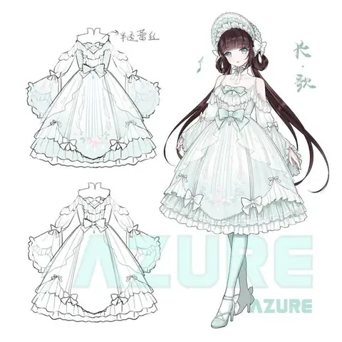 Cách Vẽ Trang Phục Manga Cách Vẽ Trang Phục Manga