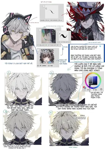 Cách Vẽ Tranh 3d Anime