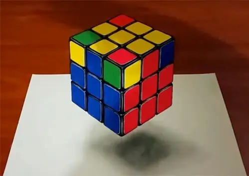 Cách Vẽ Tranh 3d Rubik Cách Vẽ Tranh 3d Rubik