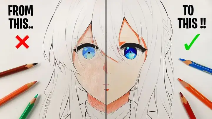 Cách Vẽ Tranh Anime Đẹp Cách Vẽ Tranh Anime Đẹp