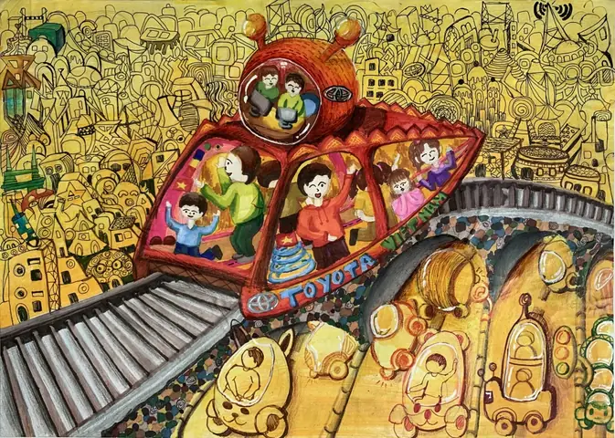 Cách Vẽ Tranh Đạt Giải