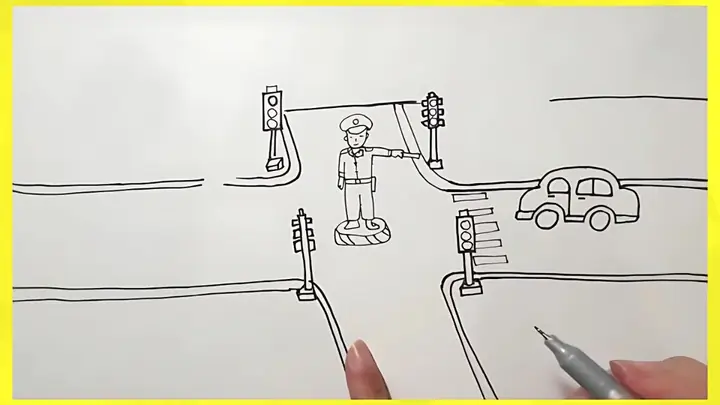 Cách Vẽ Tranh Giao Thông Cách Vẽ Tranh Giao Thông