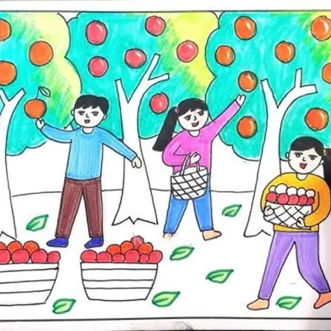 Cách Vẽ Tranh Mùa Thu