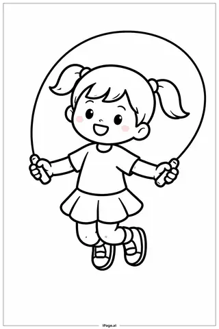 Cách Vẽ Tranh Nhảy Dây