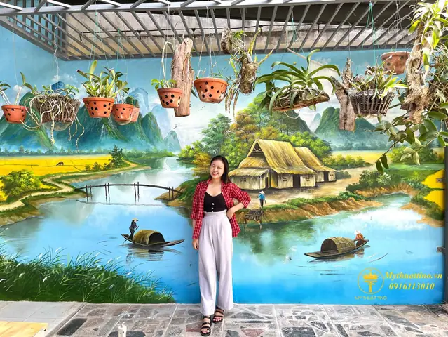 Cách Vẽ Tranh Tường Đẹp Cách Vẽ Tranh Tường Đẹp