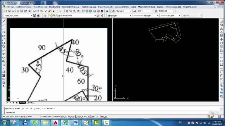 Cách Vẽ Trên Autocad 2007 Cách Vẽ Trên Autocad 2007
