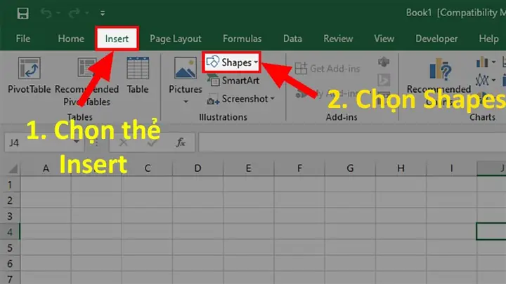 Cách Vẽ Trên Excel Mac