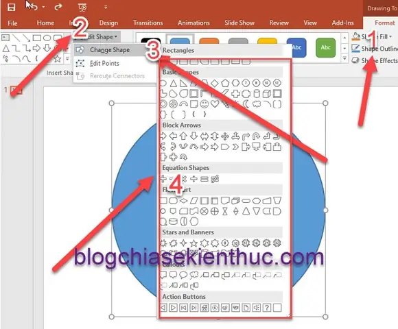 Cách Vẽ Trên Powerpoint 2013