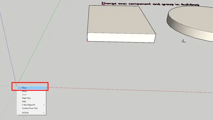 Cách Vẽ Trục Trong Sketchup Cách Vẽ Trục Trong Sketchup