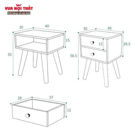 Cách Vẽ Tủ Đầu Giường
