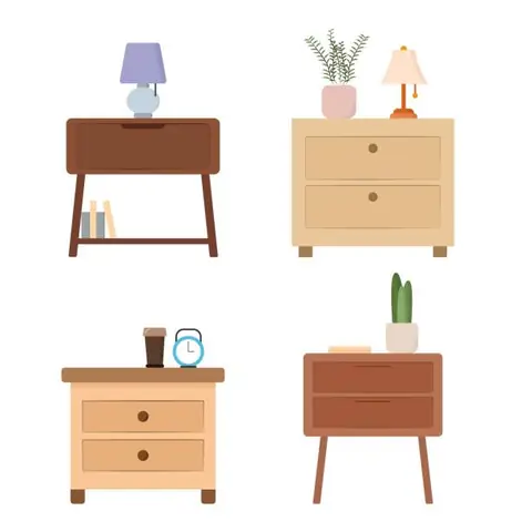 Cách Vẽ Tủ Đầu Giường