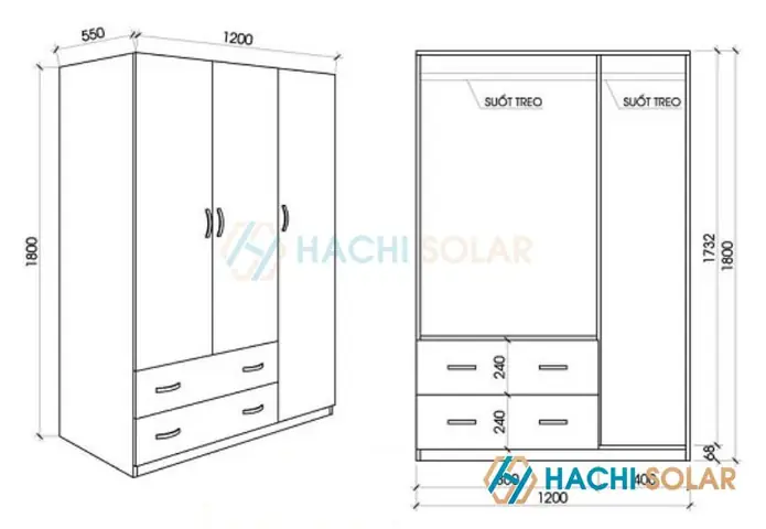 Cách Vẽ Tủ Quần Áo Cách Vẽ Tủ Quần Áo