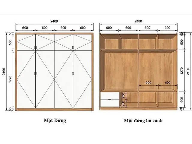 Cách Vẽ Tủ Quần Áo Cách Vẽ Tủ Quần Áo