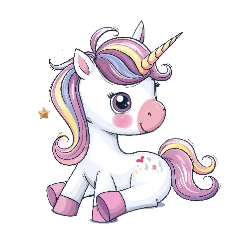 Cách Vẽ Unicorn Dễ Thương
