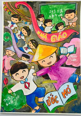 Cách Vẽ Ước Mơ Của Em