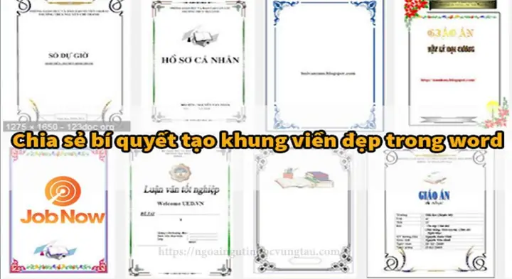 Cách Vẽ Viền Trong Word Cách Vẽ Viền Trong Word