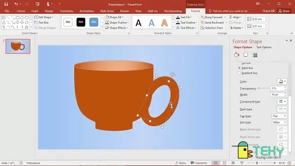 Cách Vẽ Vòng Benzen Trong Powerpoint