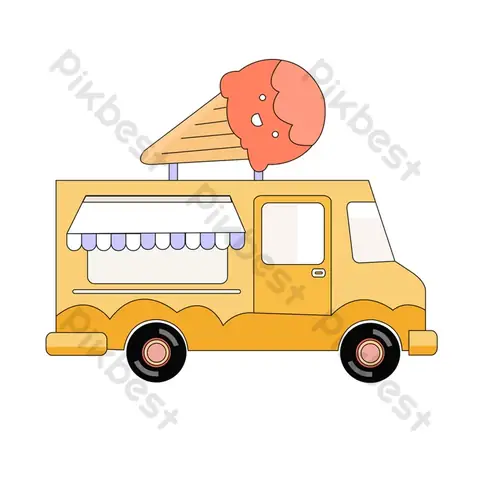 Cách Vẽ Xe Chở Kem Cách Vẽ Xe Chở Kem