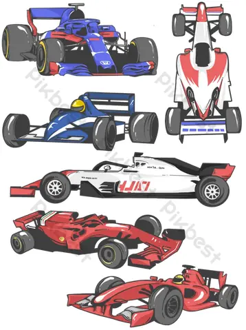 Cách Vẽ Xe Đua F1 Cách Vẽ Xe Đua F1