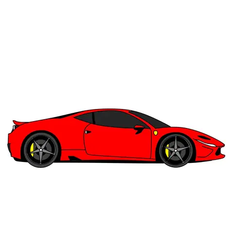 Cách Vẽ Xe Ô Tô Ferrari Cách Vẽ Xe Ô Tô Ferrari