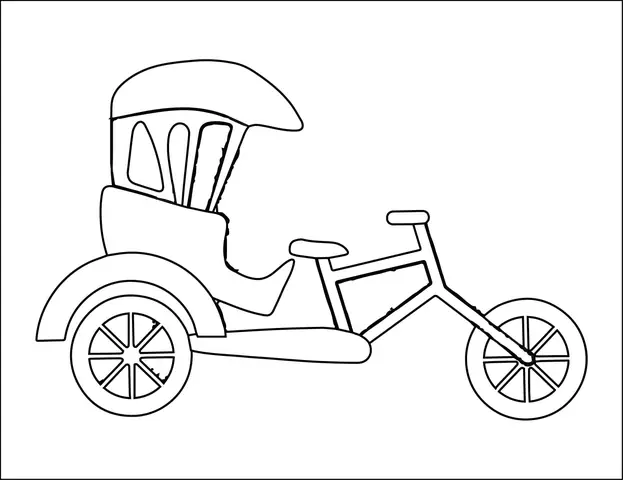 Cách Vẽ Xe Xich Lo Cách Vẽ Xe Xich Lo