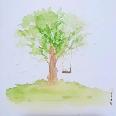 Cách Vẽ Xích Đu Trên Cây Cách Vẽ Xích Đu Trên Cây