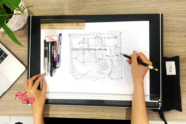 Cách Xếp Bảng Vẽ A3