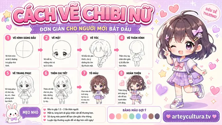 Chibi Cách Vẽ Chị Bi Chibi Cách Vẽ Chị Bi
