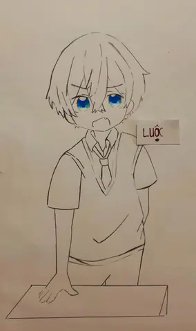 Dạy Cách Vẽ Anime Boy