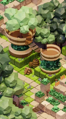 Phong Cách Vẽ Low Poly