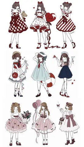 Váy Cách Vẽ Quần Áo Anime
