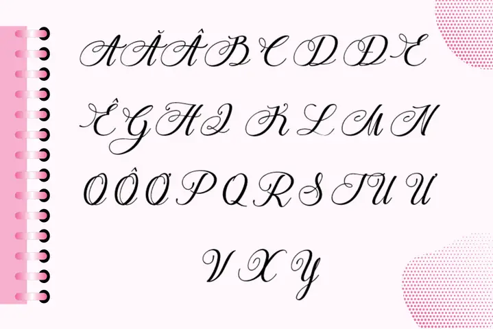 Vẽ Chữ Cái Cách Điệu